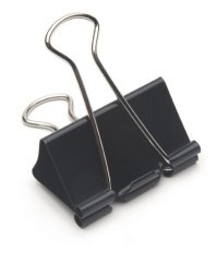 MAS BINDER KLİPS SİYAH 41 MM 935