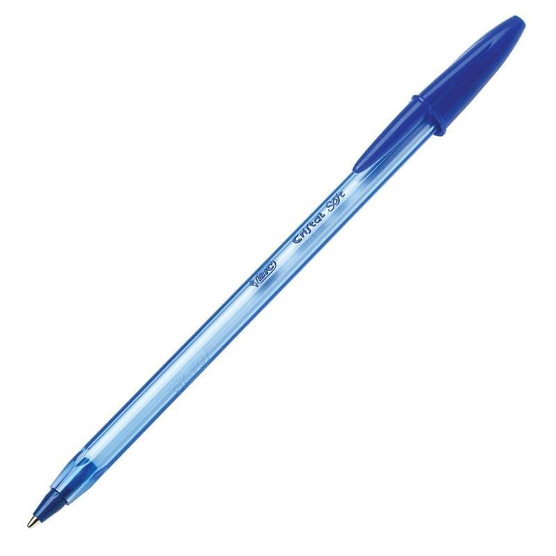 BIC TÜKENMEZ CRISTAL SOFT MAVİ 50 Lİ 918519