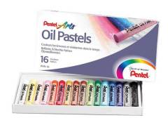 PENTEL PASTEL BOYA YAĞLI PHN16 16 RENK