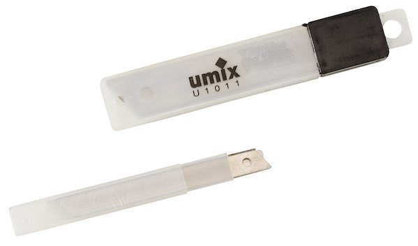 UMIX MAKET BIÇAĞI YEDEĞİ GENİŞ 18MM 100 LU U1011
