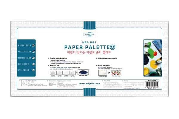 MISSION PALET KAĞIT MEDIUM 370X175 25Lİ 3088