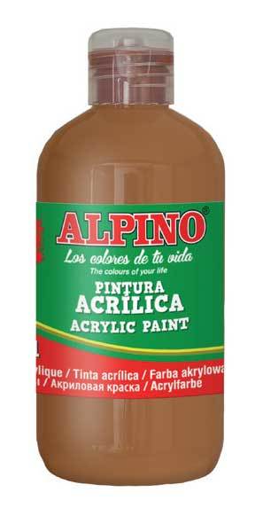 ALPINO AKRİLİK BOYA 250ML KAHVERENGİ DV-027