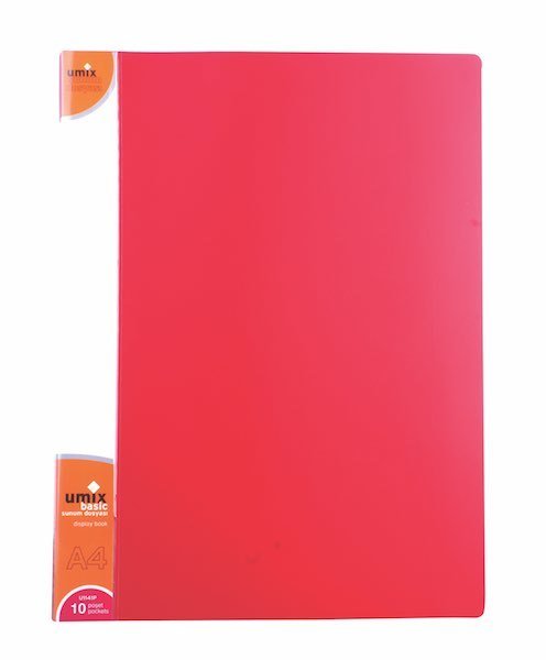 UMIX SUNUM DOSYASI BASIC 10 LU KIRMIZI U1141P