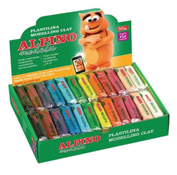 ALPINO OYUN HAMURU 50 GR A.MAVİ 24 LÜ DP-61