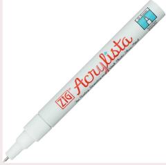 ZIG ACRYLISTA MARKÖR FINE 0,5MM PAC-10 000 BEYAZ