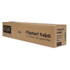 KRAF FLIPCHART KAĞIDI RULO 100YP 702G