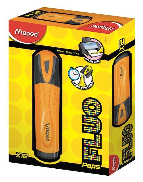 MAPED FOSFORLU KALEM FLUO PEP'S MONO TURUNC 742535