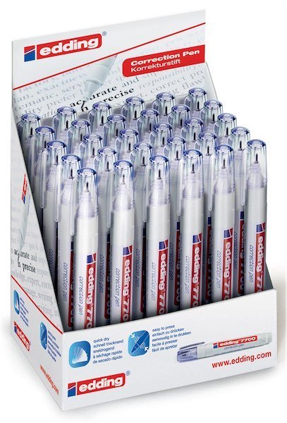 EDDING SIVI SİLİCİ 30 LU DISPLAY ED7700D3049