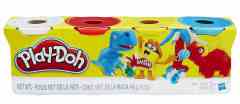 HASBRO PLAY-DOH OYUN HAMURU 4 LÜ (PRM)448GR B5517