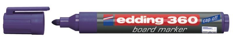 EDDING BEYAZ TAHTA KALEMİ CAP OFF E-360 MOR