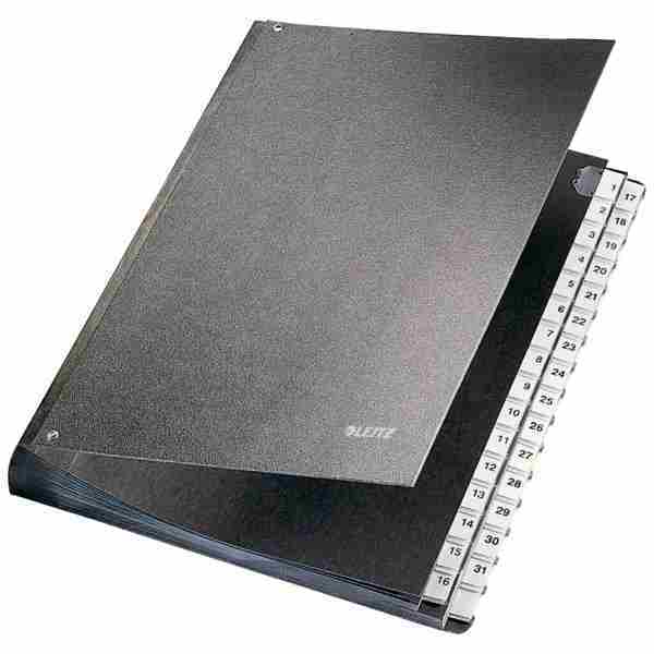 LEITZ EVRAK DÜZENLEYİCİ DOSYA 1-31 L-5931 SİYAH