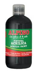 ALPINO AKRİLİK BOYA 250ML SİYAH DV-033