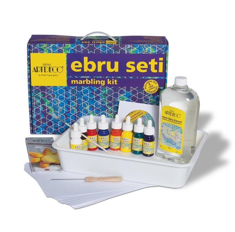 ARTDECO EBRU BAŞLANGIÇ SETİ 8Lİ ÇANTALI Y-016 ES-8