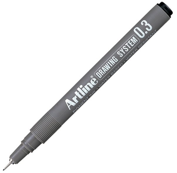 ARTLINE ÇİZİM KALEMİ DRAWING SYSTEM 233 SİYAH
