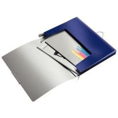 LEITZ LASTİKLİ DOSYA STYLE KALIN L-3956 MAVİ