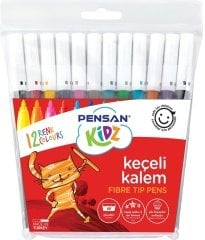 PENSAN KEÇELİ KALEM 12 Lİ KIDZ 34020