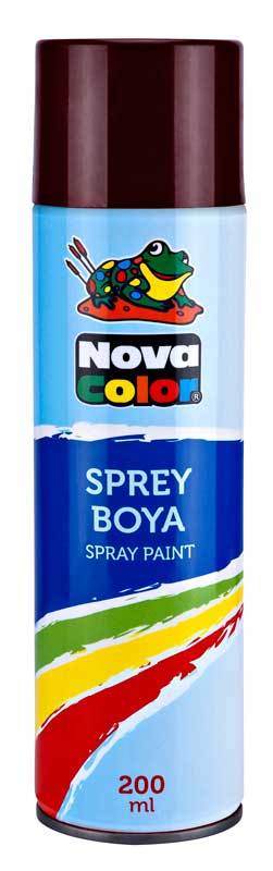 NOVA COLOR SPREY BOYA 200 ML KAHVE NC-806