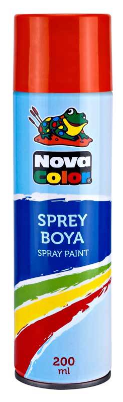 NOVA COLOR SPREY BOYA 200 ML TURUNCU NC-807