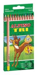 ALPINO KURUBOYA 12 Lİ ÜÇGEN KARTON KUTU TRI AL-128