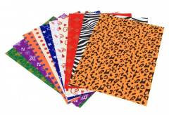 LİNO DESENLİ KEÇE 8 DESEN 10LU(20X30CM) 2720J