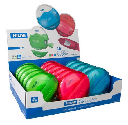 MİLAN KALEMTRAŞ BUBBLE+SİLGİ HZN 16 LI 4704116