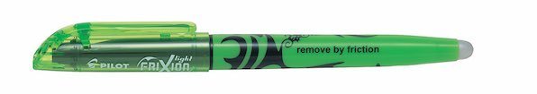 PILOT FOSFORLU KALEM FRIXION LIGHT YEŞİL SW-FL-G