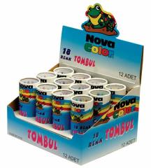 NOVA COLOR MUM BOYA 12'Lİ TÜP TOMBUL NC-2115
