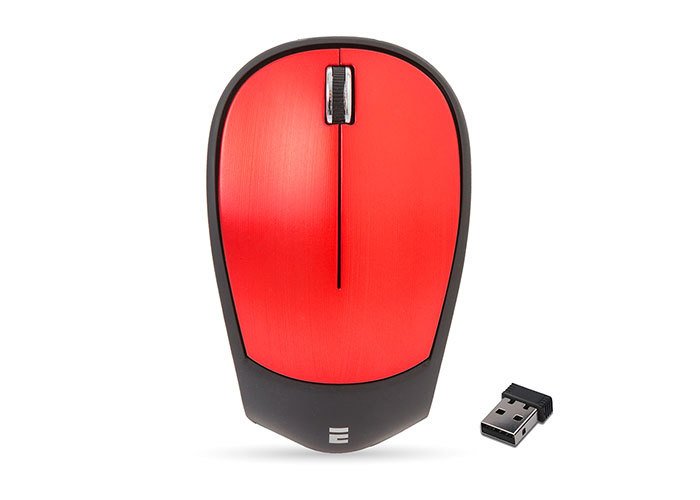 EVEREST MOUSE KABLOSUZ SM-340 SÜPER SESSİZ KIRMIZI