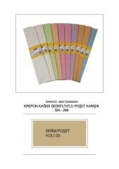 GİNZA KREPON KAĞIDI 50x2 SEDEFLİ 10LU GN-290
