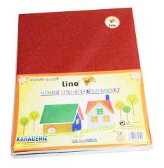 LİNO MAKET KARTONU 22,5x30CM SİMLİ 5 RENK 2727J-G
