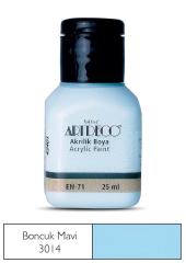 ARTDECO AKRİLİK BOYA 25 ML BONCUK MAVİ 070A-3014