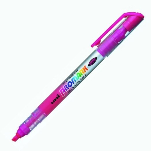 UNİ FOSFORLU KALEM PROMARK USP-105 PEMBE