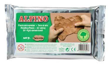 ALPINO ŞEKİLLENDİRME KİLİ 250GR KİLRENGİ DP-010105