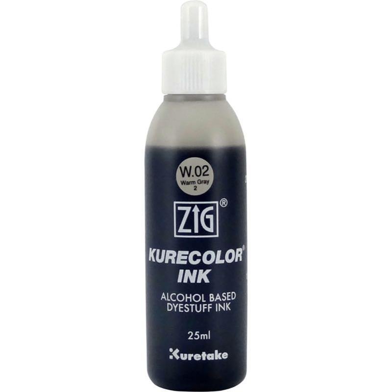 ZIG KURECOLOR MÜREKKEP KCR-25 W02 WARM GRAY 2