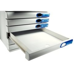 LEITZ EVRAK RAFI ALLURA 4 ÇEKMECE L-5206 GRİ