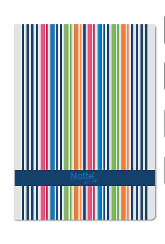 NOTTE DEFTER A4 CONCEPT PP 60YP. KAR. 10-181