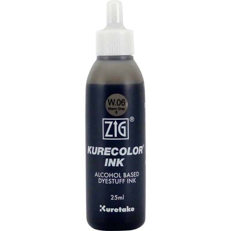 ZIG KURECOLOR MÜREKKEP KCR-25 W06 WARM GRAY 6
