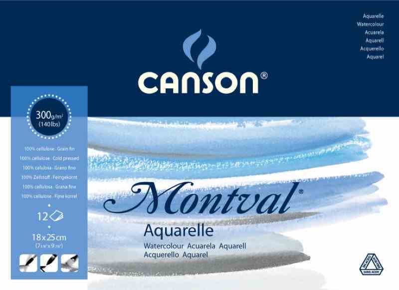 CANSON SULUBOYA B. 18x25 MONTVAL 300GR 12YP 807317