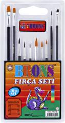 BRONS FIRÇA SETİ 10 LU BR-248
