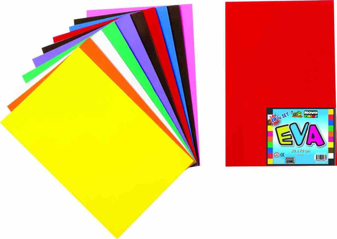 NOVA COLOR EVA 50X70 10 LU NC-362