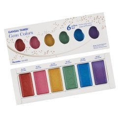 ZIG SULUBOYA PIGMENT GEM COLOR MC20-GC/6V 6 REN