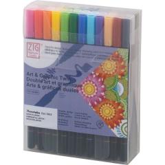 ZIG ART&GRAPHIC TWIN TUT-80/48V 48 Lİ SET