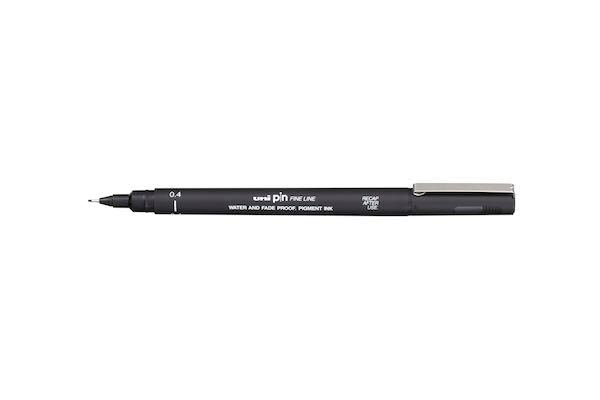 UNİ DRAWING PEN PIN04-200 0.4 SİYAH