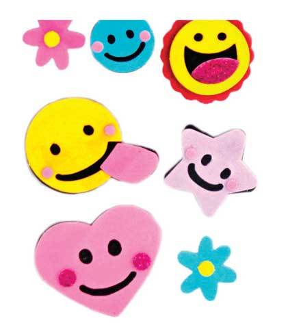 DOLPHIN EVA STICKER GÜLEN YÜZ ST-1030097