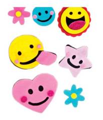 DOLPHIN EVA STICKER GÜLEN YÜZ ST-1030097