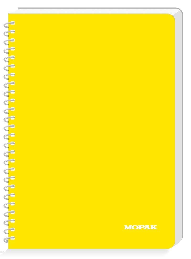 MOPAK DEFTER A4 NEON PP SPR. 60 YP.ÇİZGİLİ