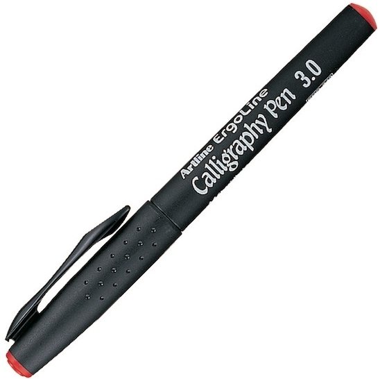 ARTLINE KALİGRAFİ KALEMİ ERGOLINE 243 KIRMIZI