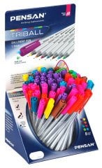 PENSAN TÜKENMEZ TRIBALL 1MM 60 LI 01003 RENKLİ