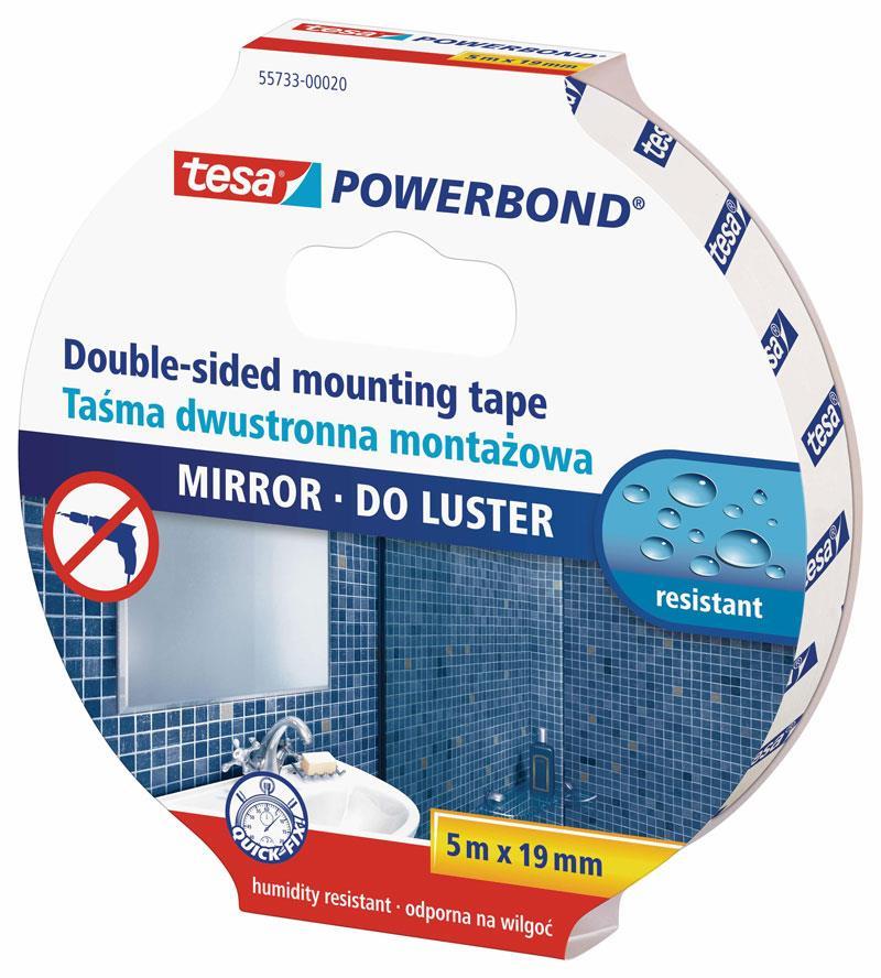 TESA MONTAJ BANDI 19MMX5M KÖPÜK AYNA 55733