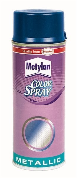 PASİF METYLAN SPREY BOYA METALİK MAVİ 400 ML